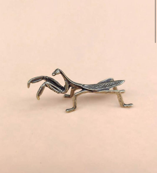 Praying Mantis Metal Figure