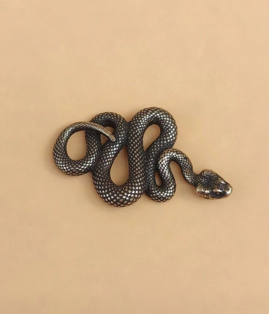 Snake Metal Figure