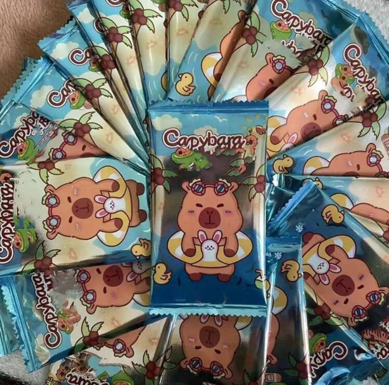 Capybara Trading Cards Booster Pack