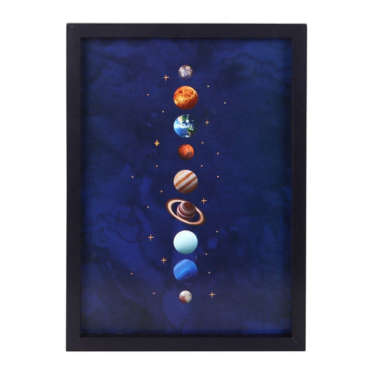 Solar System Framed Wall Art Print